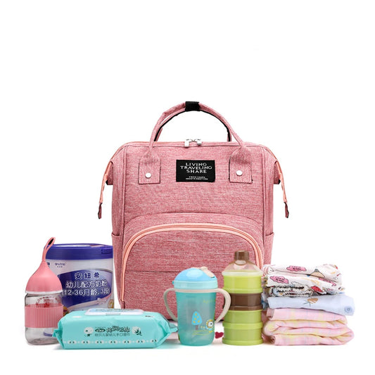 Multi-Functional Nappy Backpack Bag - "where style meets practicality, making parenting an effortless journey!"